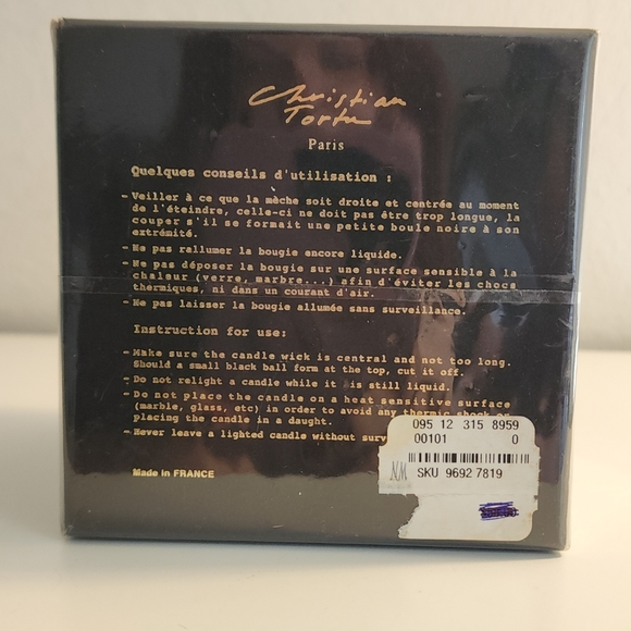 Christian Tortu Paris Foréts Candle. Made In France. Brand New In Sealed Box. - Picture 5 of 7